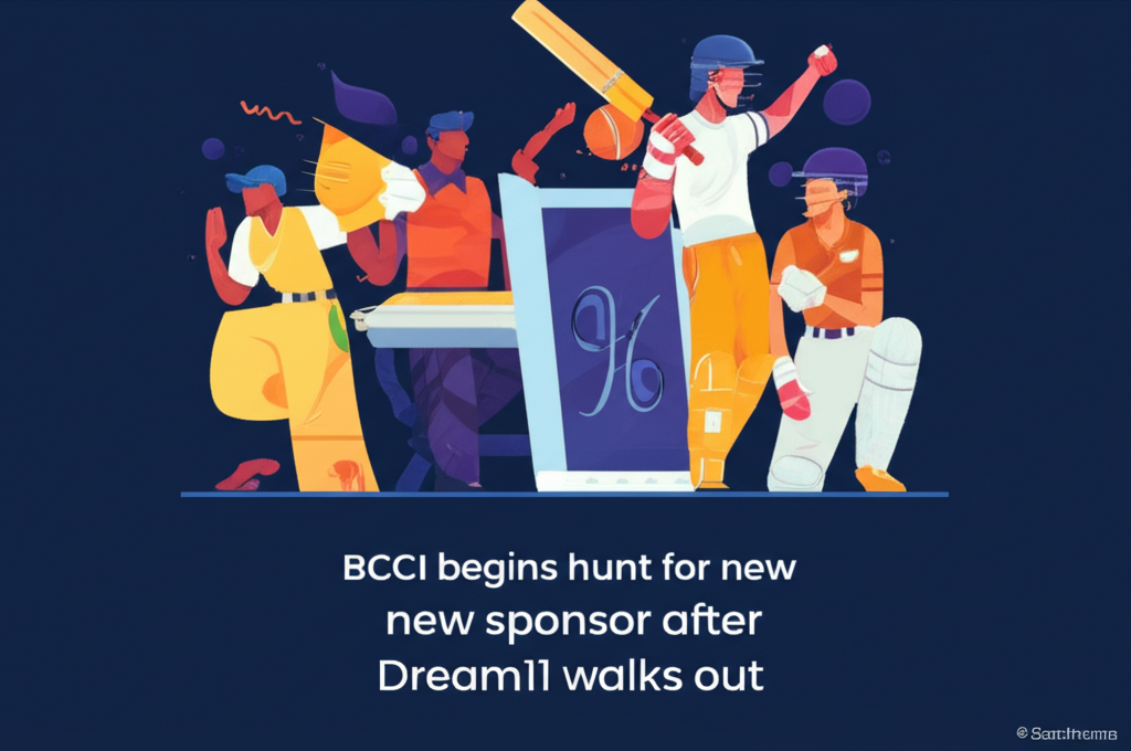 BCCI begins hunt for new sponsor after Dream11 walks out