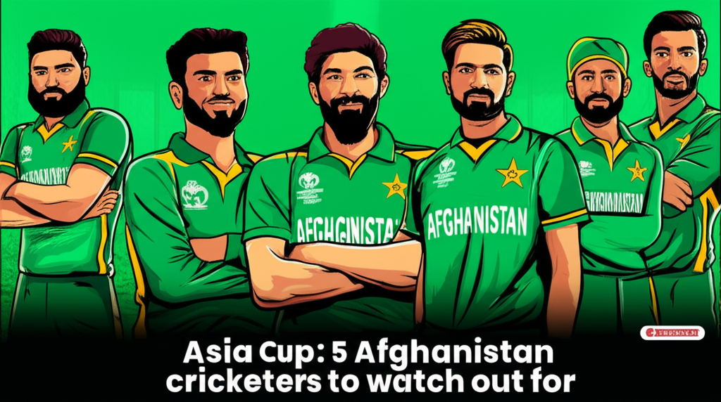 Asia Cup: 5 Afghanistan cricketers to watch out for