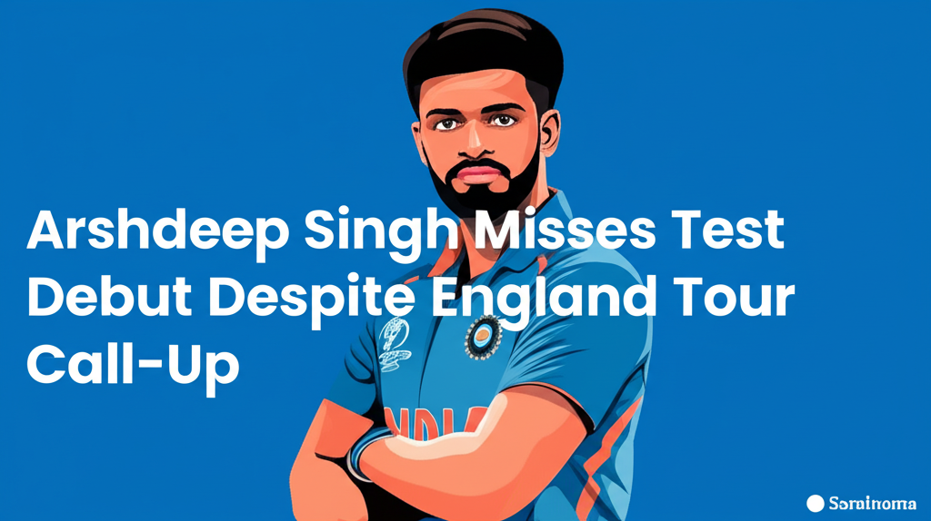 Arshdeep Singh Misses Test Debut Despite England Tour Call-Up