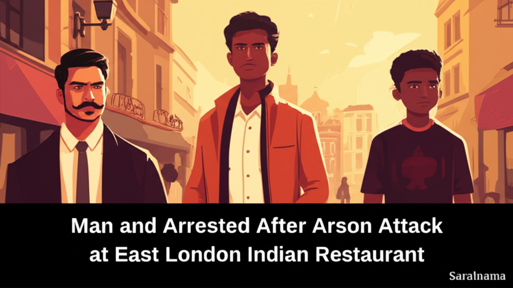 Man and Teen Arrested After Arson Attack at East London Indian Restaurant