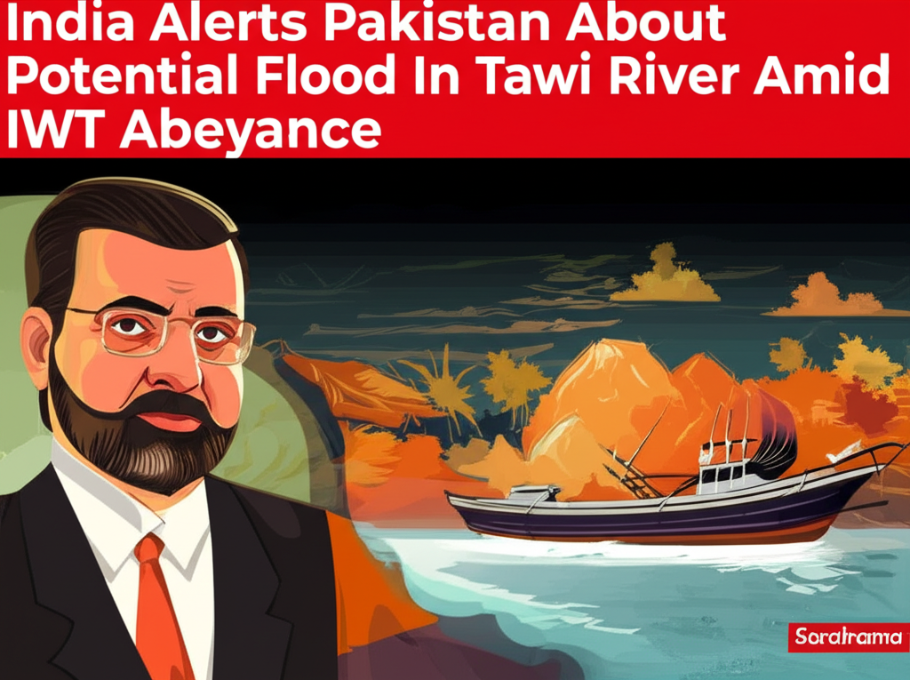 India Alerts Pakistan About Potential Flood In Tawi River Amid IWT Abeyance
