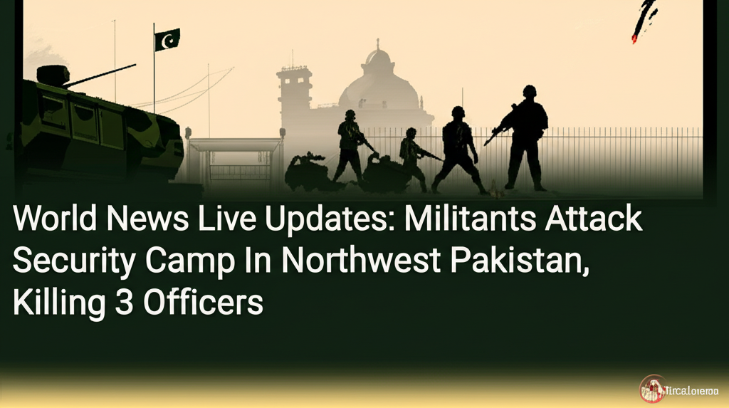 World News Live Updates: Militants Attack Security Camp In Northwest Pakistan, Killing 3 Officers