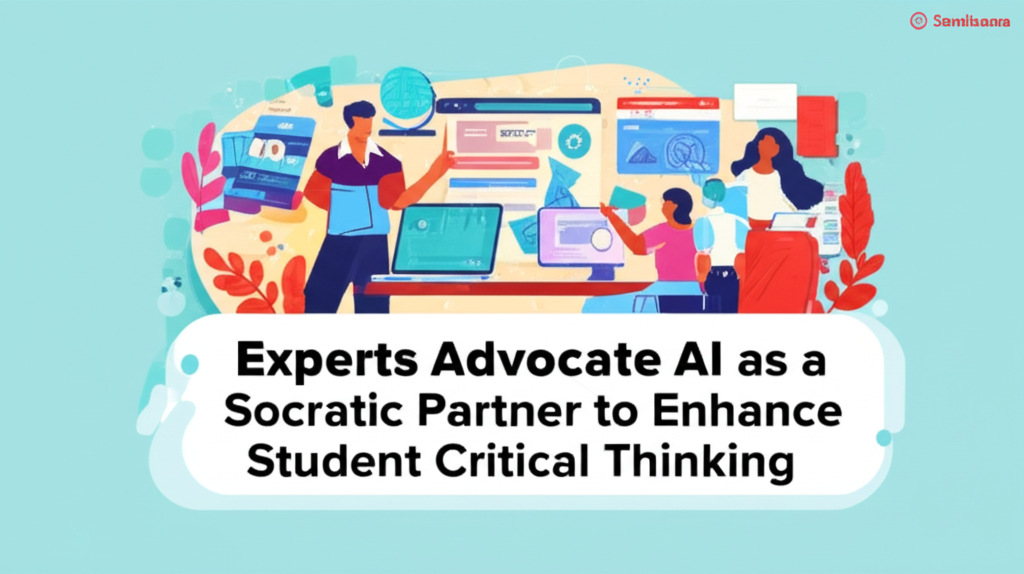 Experts Advocate AI as a Socratic Partner to Enhance Student Critical Thinking