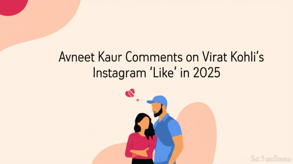 Avneet Kaur Comments on Virat Kohli's Instagram 'Like' in 2025