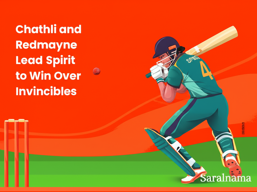 Chathli and Redmayne Lead Spirit to Win Over Invincibles