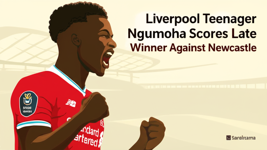 Liverpool Teenager Ngumoha Scores Late Winner Against Newcastle
