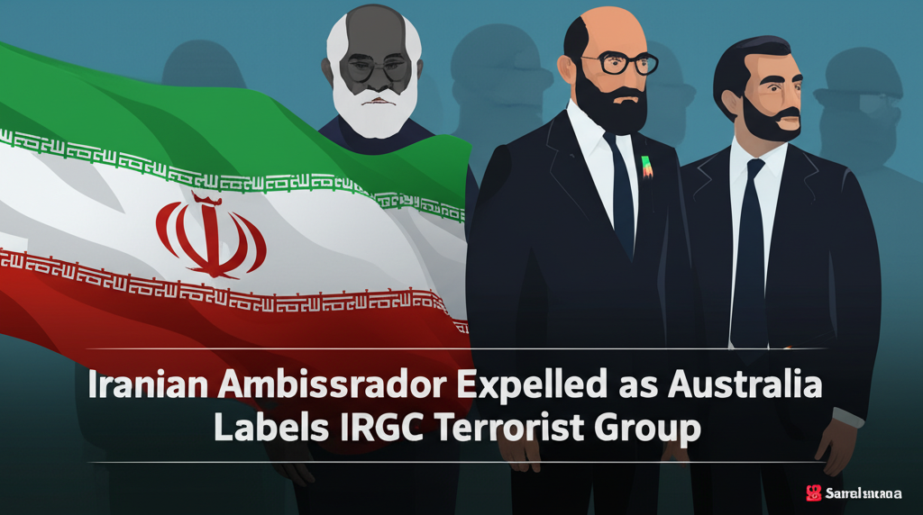 Iranian Ambassador Expelled as Australia Labels IRGC Terrorist Group