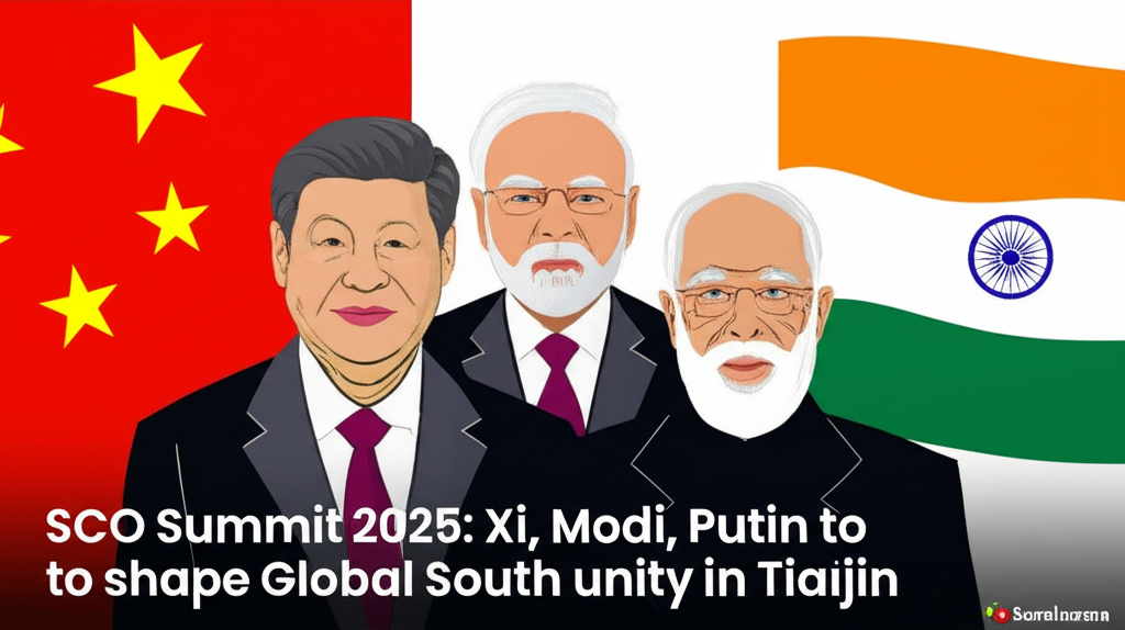 SCO Summit 2025: Xi, Modi, Putin to shape Global South unity in Tianjin
