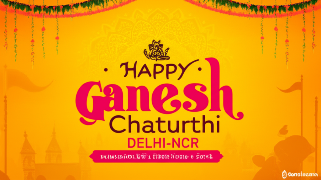 Ganesh Chaturthi 2025 Celebrations in Delhi-NCR