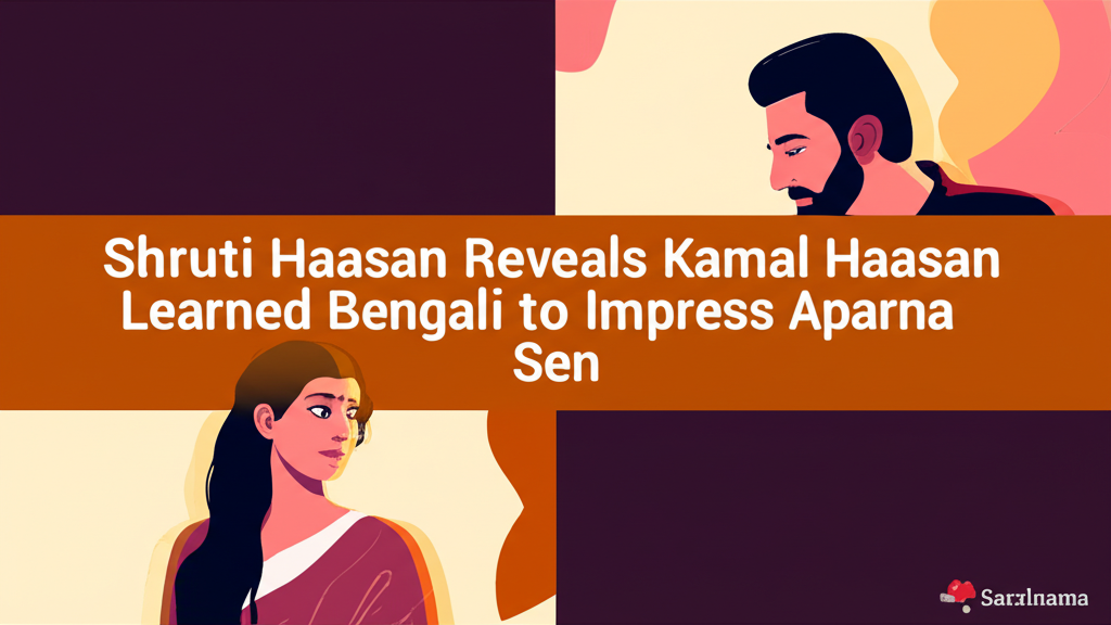 Shruti Haasan Reveals Kamal Haasan Learned Bengali to Impress Aparna Sen