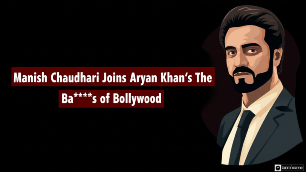 Manish Chaudhari Joins Aryan Khan’s The Ba**ds of Bollywood