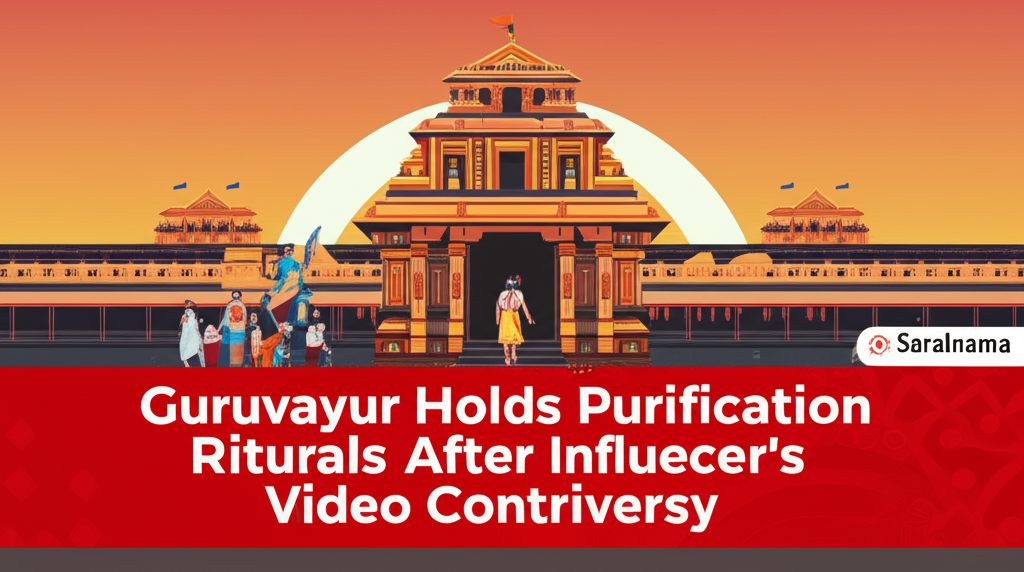 Guruvayur Temple Holds Purification Rituals After Influencer's Video Controversy