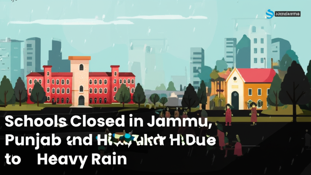 Schools Closed in Jammu, Punjab and Himachal Due to Heavy Rain