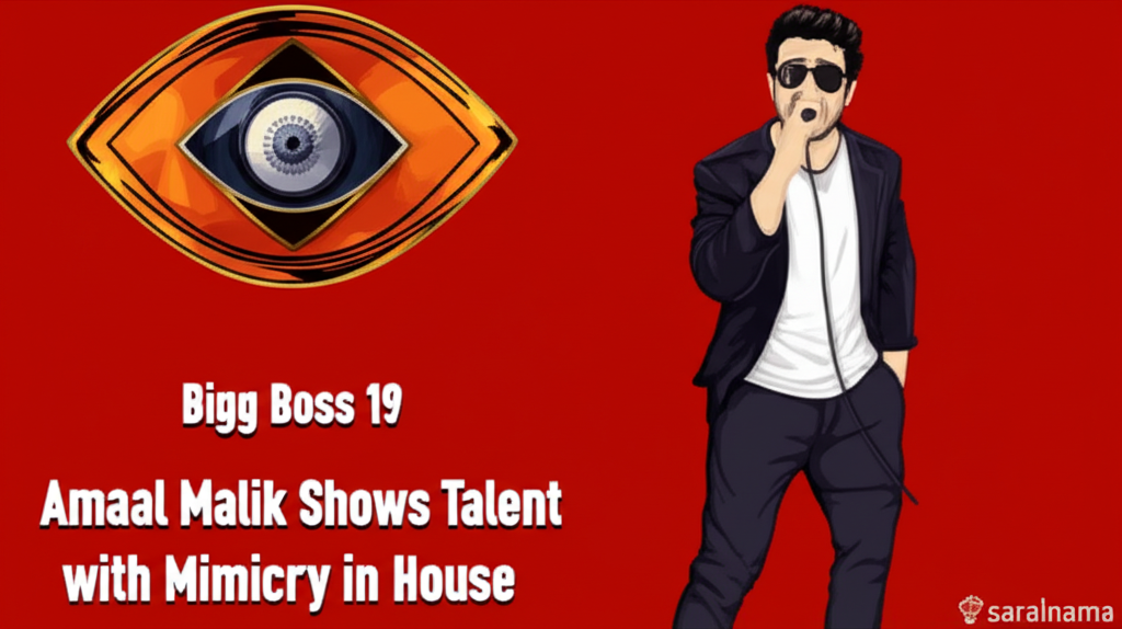 Bigg Boss 19: Amaal Malik Shows Talent with Mimicry in House