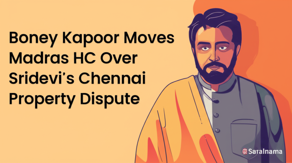 Boney Kapoor Moves Madras HC Over Sridevi's Chennai Property Dispute
