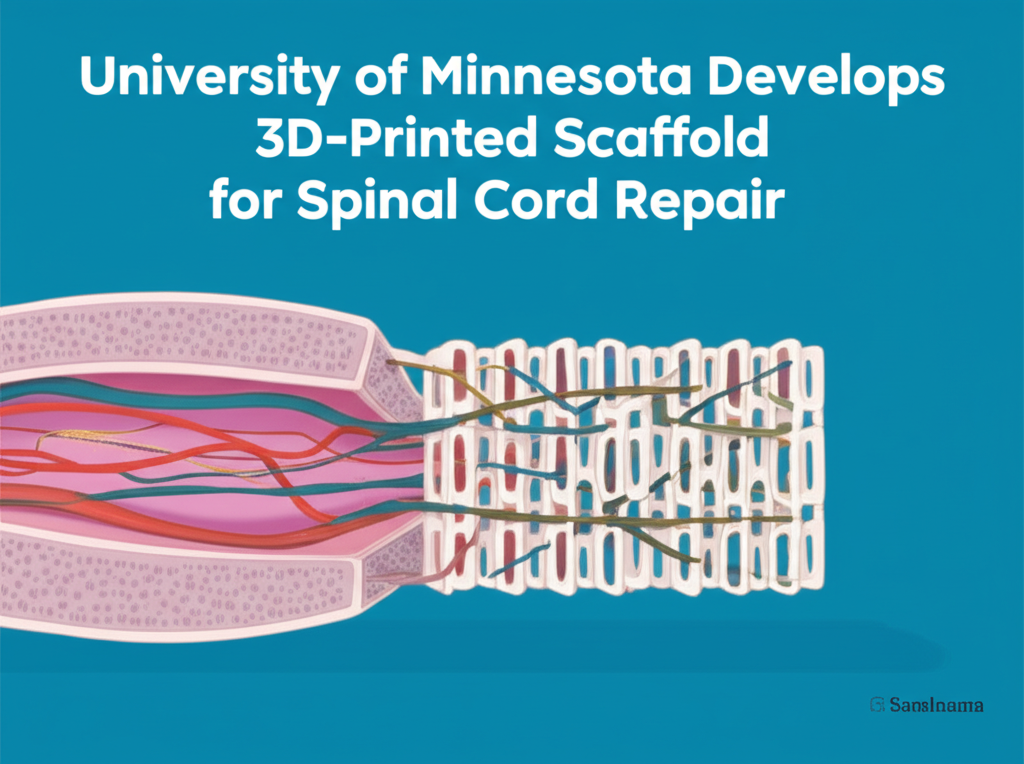 University of Minnesota Develops 3D-Printed Scaffold for Spinal Cord Repair