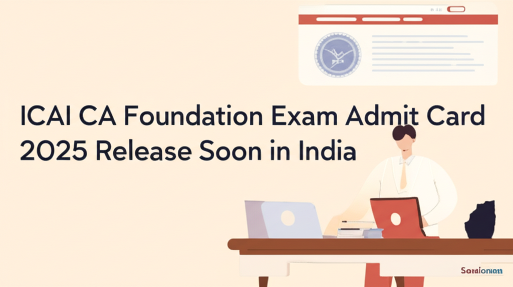 ICAI CA Foundation Exam Admit Card 2025 Release Soon in India