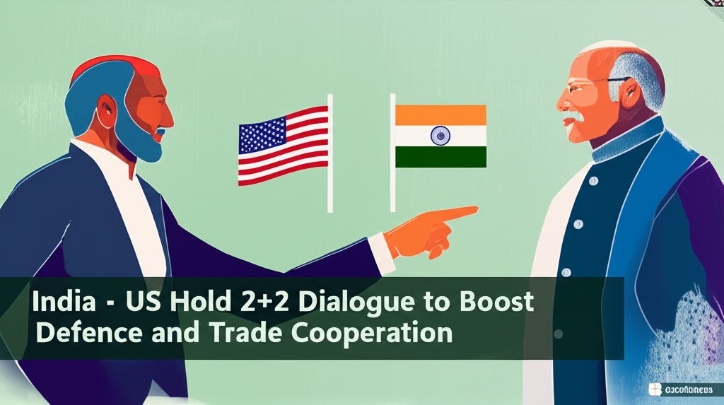 India-US Hold 2+2 Dialogue to Boost Defence and Trade Cooperation