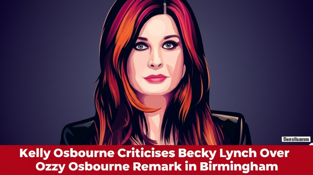 Kelly Osbourne Criticises Becky Lynch Over Ozzy Osbourne Remark in Birmingham