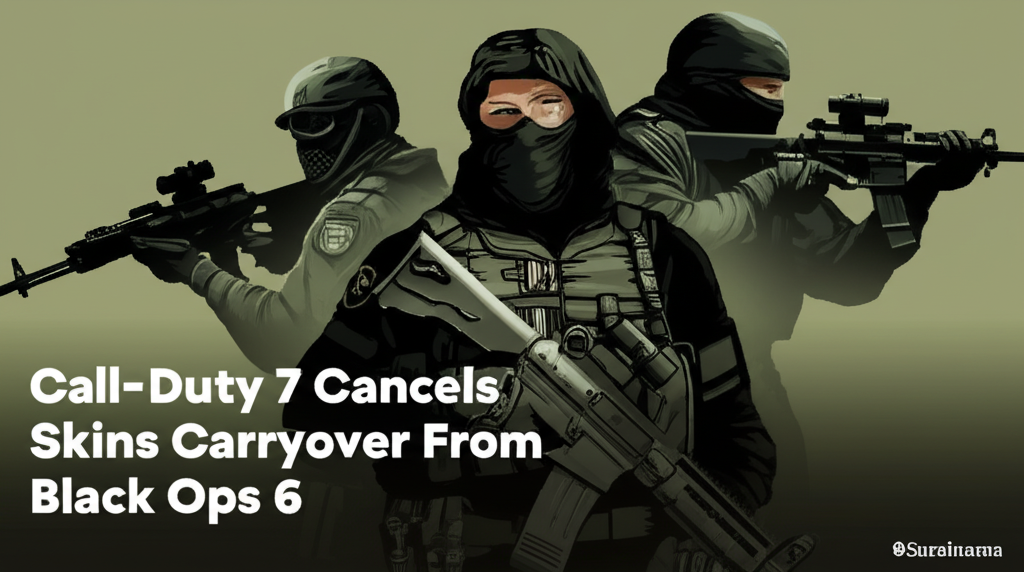 Call of Duty Black Ops 7 Cancels Skins Carryover From Black Ops 6