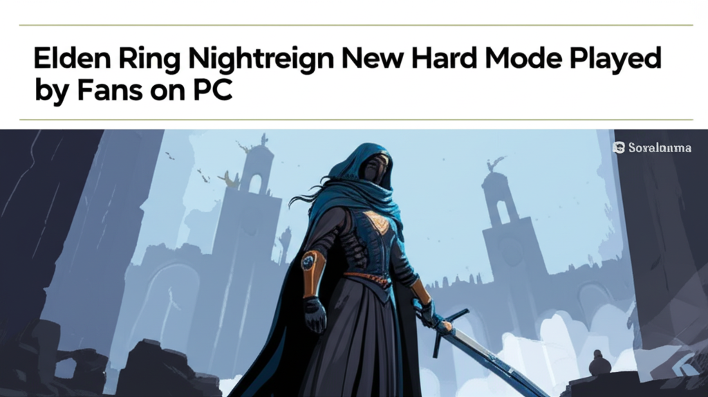 Elden Ring Nightreign New Hard Mode Played by Fans on PC