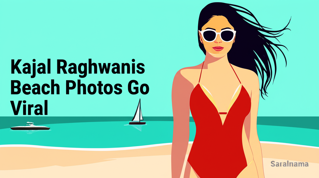 Kajal Raghwani's Stunning Beach Photos Go Viral in August 2025