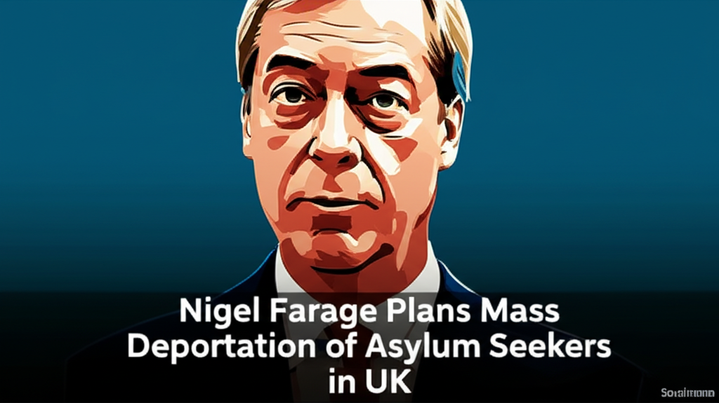 Nigel Farage Plans Mass Deportation of Asylum Seekers in UK