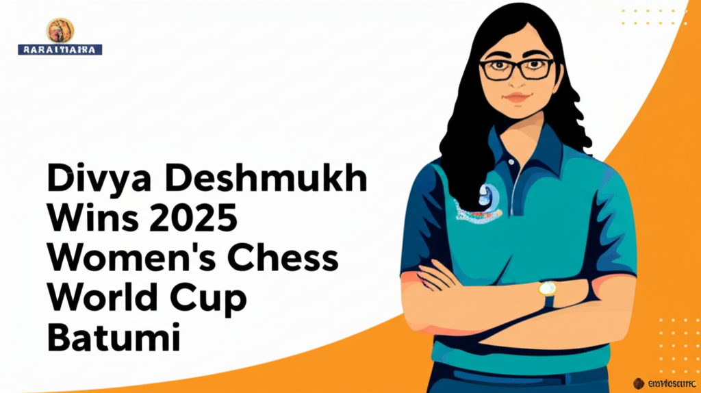 Divya Deshmukh Wins 2025 Women's Chess World Cup in Batumi