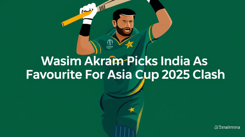 Wasim Akram Picks India As Favourite For Asia Cup 2025 Clash