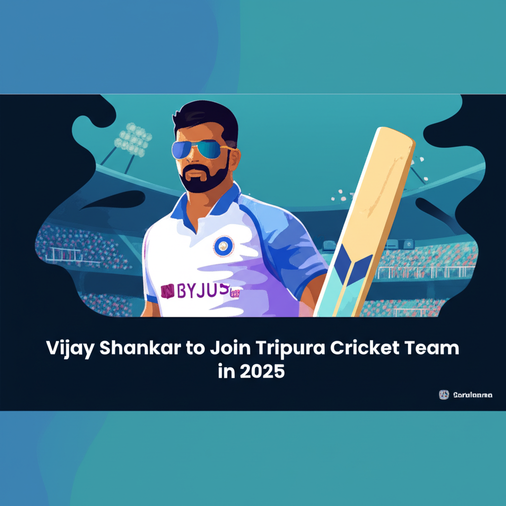 Vijay Shankar to Join Tripura Cricket Team in 2025