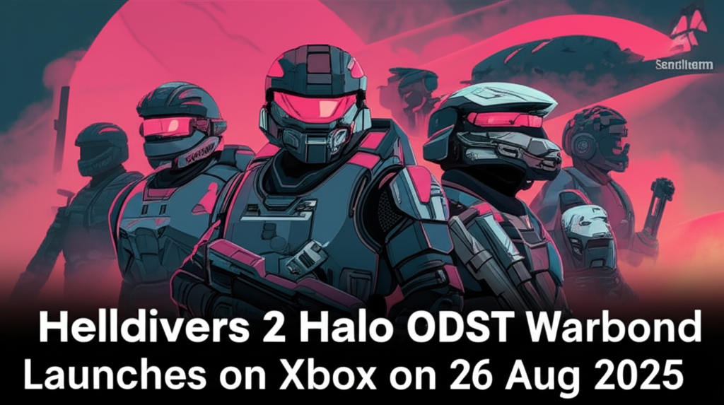 Helldivers 2 Halo ODST Warbond Launches on Xbox on 26 Aug 2025