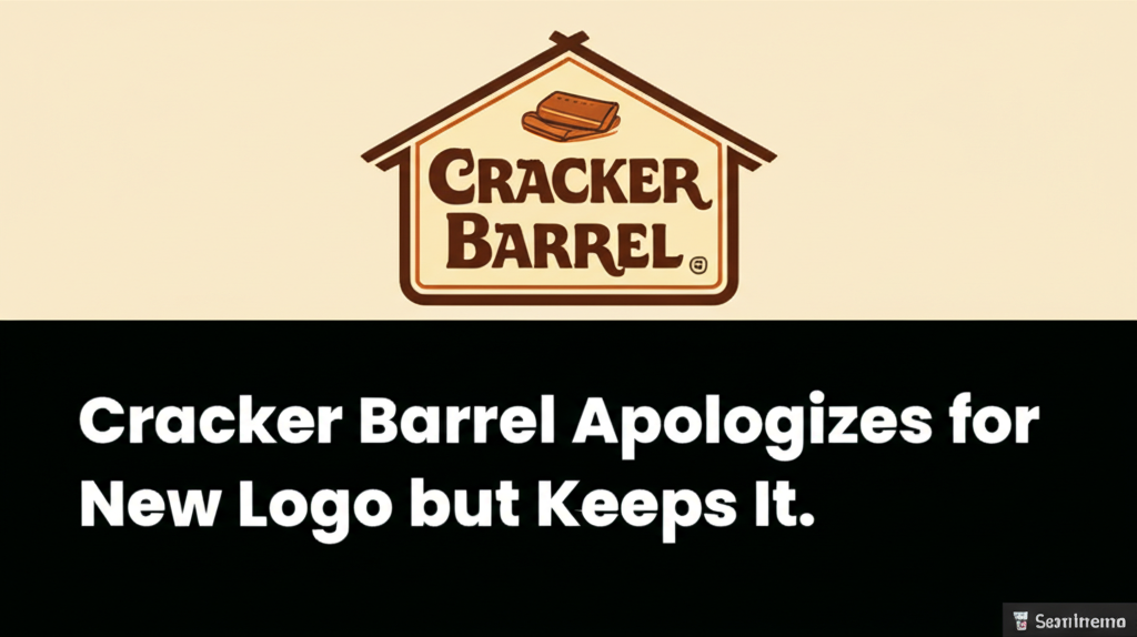 Cracker Barrel Apologizes for New Logo but Keeps It