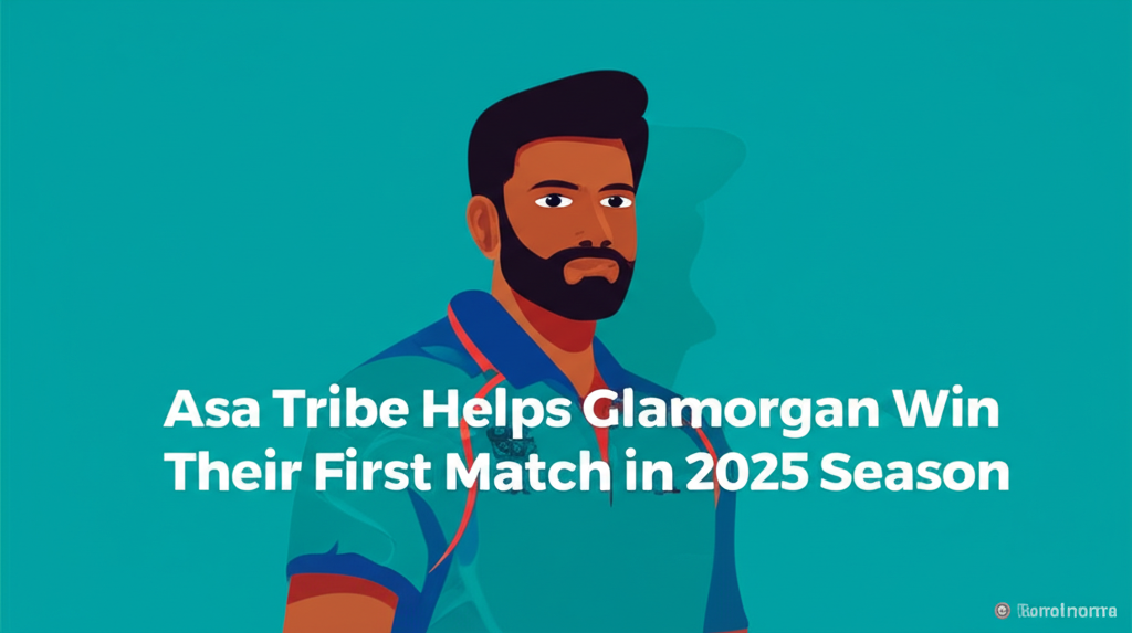 Asa Tribe Helps Glamorgan Win Their First Match in 2025 Season
