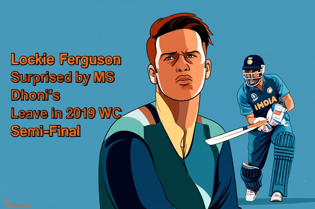 Lockie Ferguson Surprised by MS Dhoni's Leave in 2019 WC Semi-Final