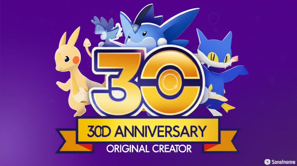 Pokémon 30th Anniversary Special Logo by Original Creator