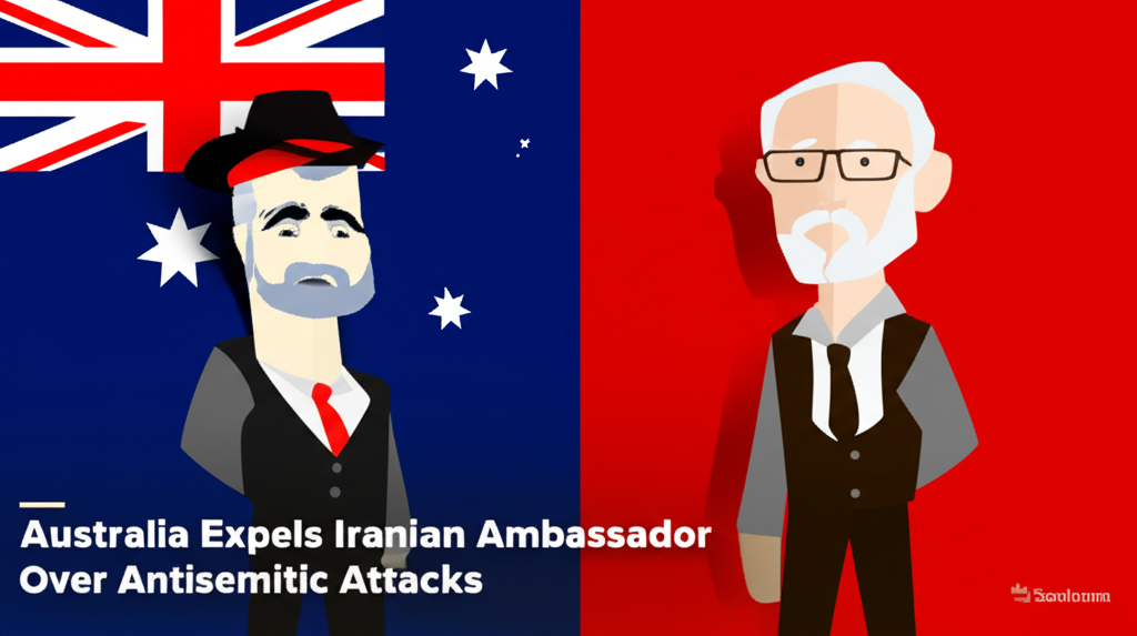 Australia Expels Iranian Ambassador Over Antisemitic Attacks