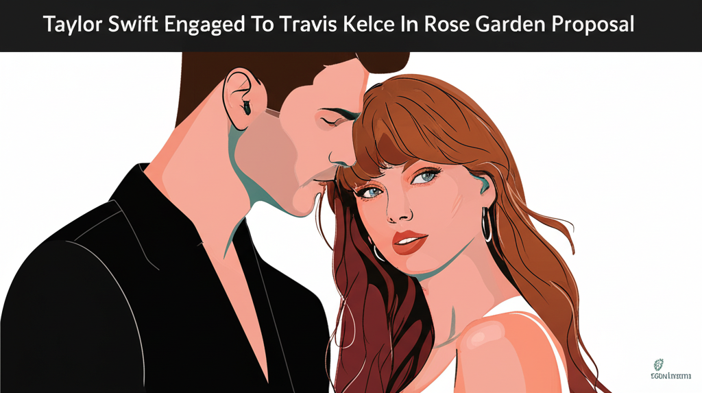 Taylor Swift Engaged To Travis Kelce In Rose Garden Proposal