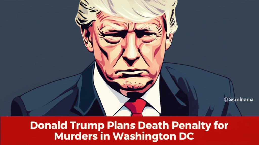 Donald Trump Plans Death Penalty for Murders in Washington DC