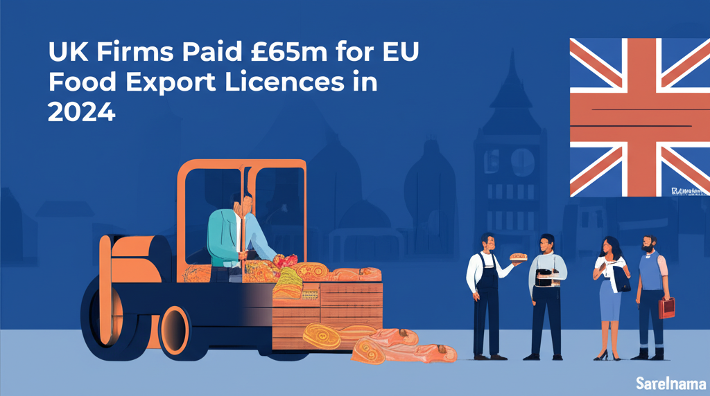 UK Firms Paid £65m for EU Food Export Licences in 2024