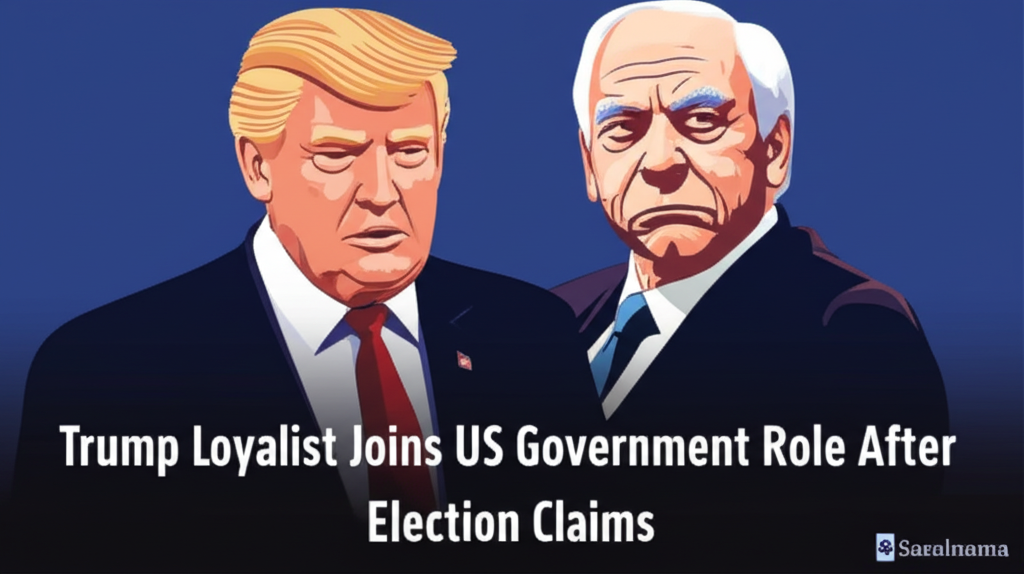 Trump Loyalist Joins US Government Role After Election Claims