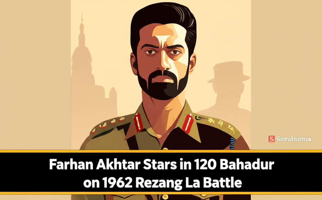 Farhan Akhtar Stars in 120 Bahadur on 1962 Rezang La Battle