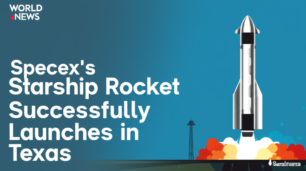 SpaceX’s Starship Rocket Successfully Launches in Texas
