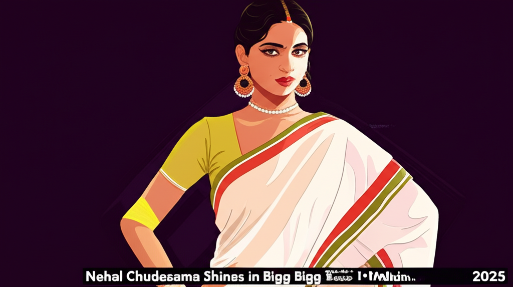 Nehal Chudasama Shines in Bigg Boss 19 Mumbai 2025