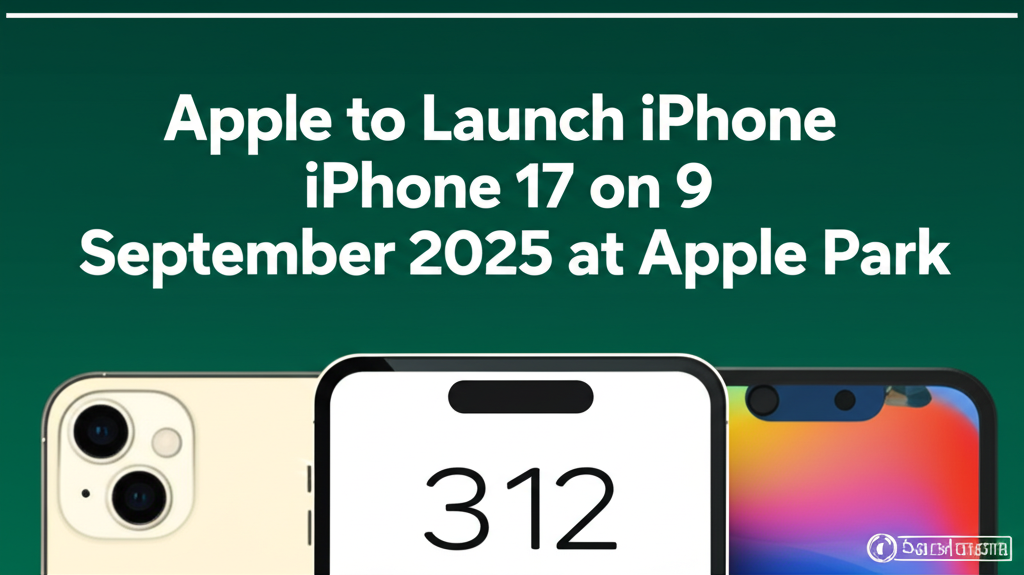 Apple to Launch iPhone 17 on 9 September 2025 at Apple Park