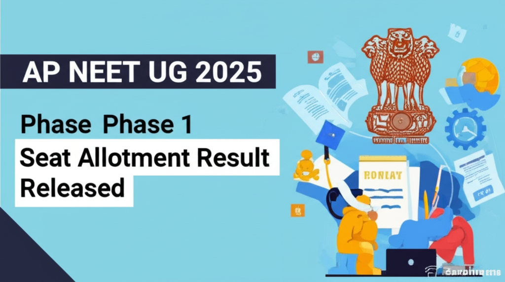 AP NEET UG 2025 Phase 1 Seat Allotment Result Released