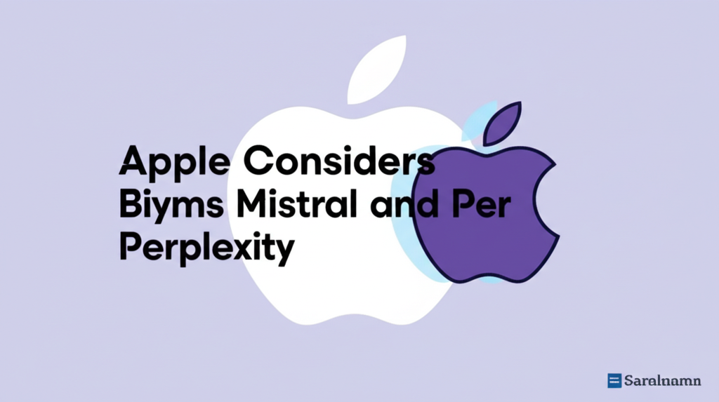 Apple Considers Buying AI Firms Mistral and Perplexity
