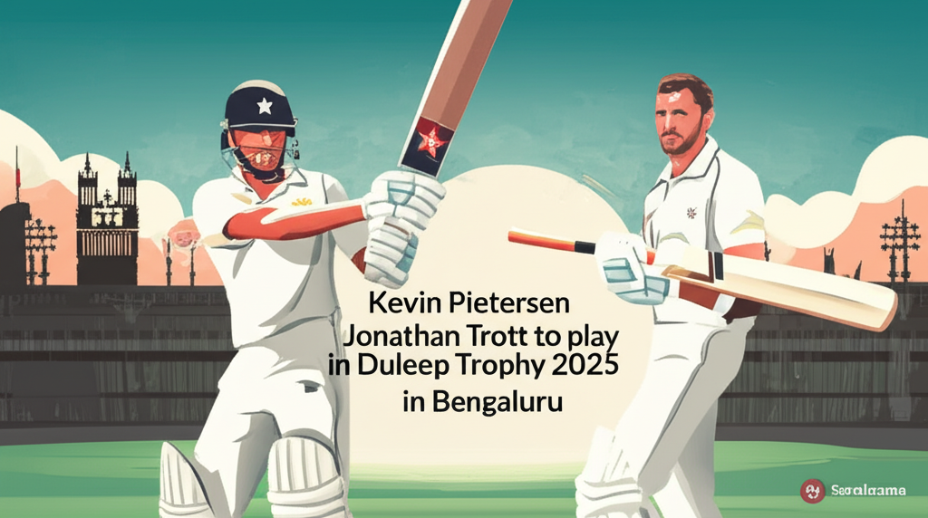 Kevin Pietersen, Jonathan Trott to Play in Duleep Trophy 2025 in Bengaluru