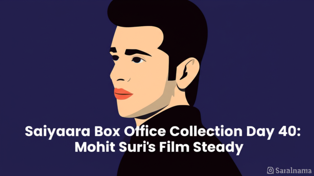 Saiyaara Box Office Collection Day 40: Mohit Suri's Film Steady