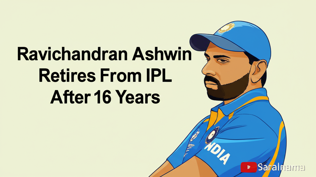Ravichandran Ashwin Retires From IPL After 16 Years
