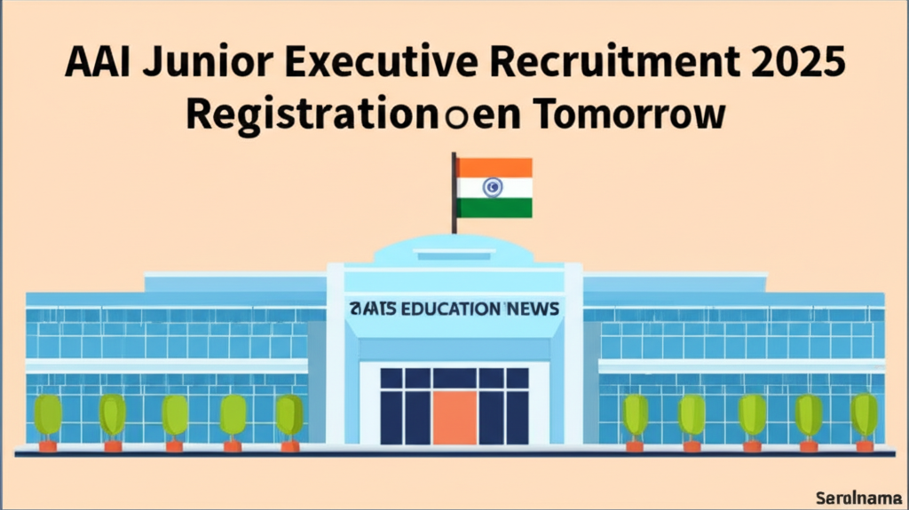 AAI Junior Executive Recruitment 2025 Registration Opens Tomorrow